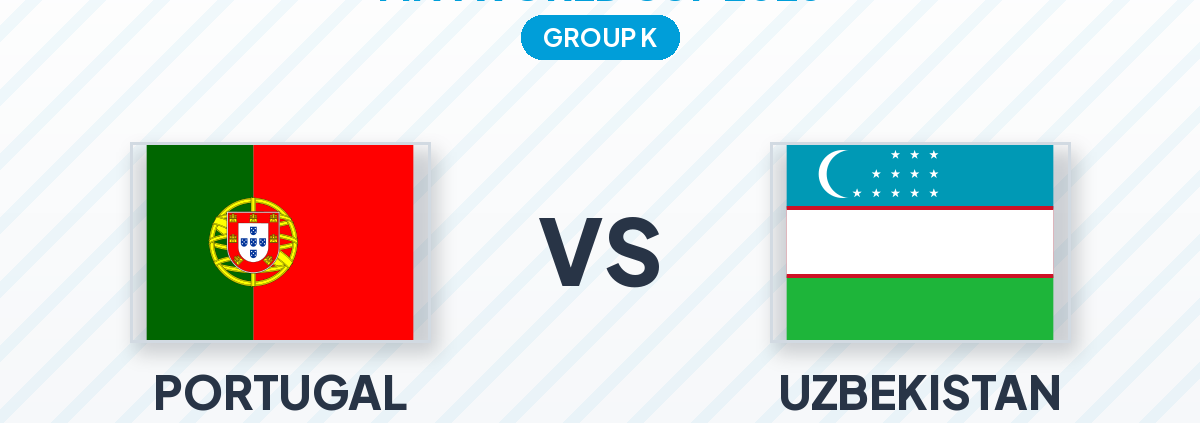 World Cup 2026: Portugal vs Uzbekistan Group K Preview, Odds and Football Bingo Guide
